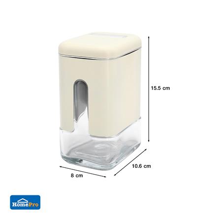 ขวดโหลแก้วฝาดึง KECH ASTRA 0.75 ลิตร สีขาว_4