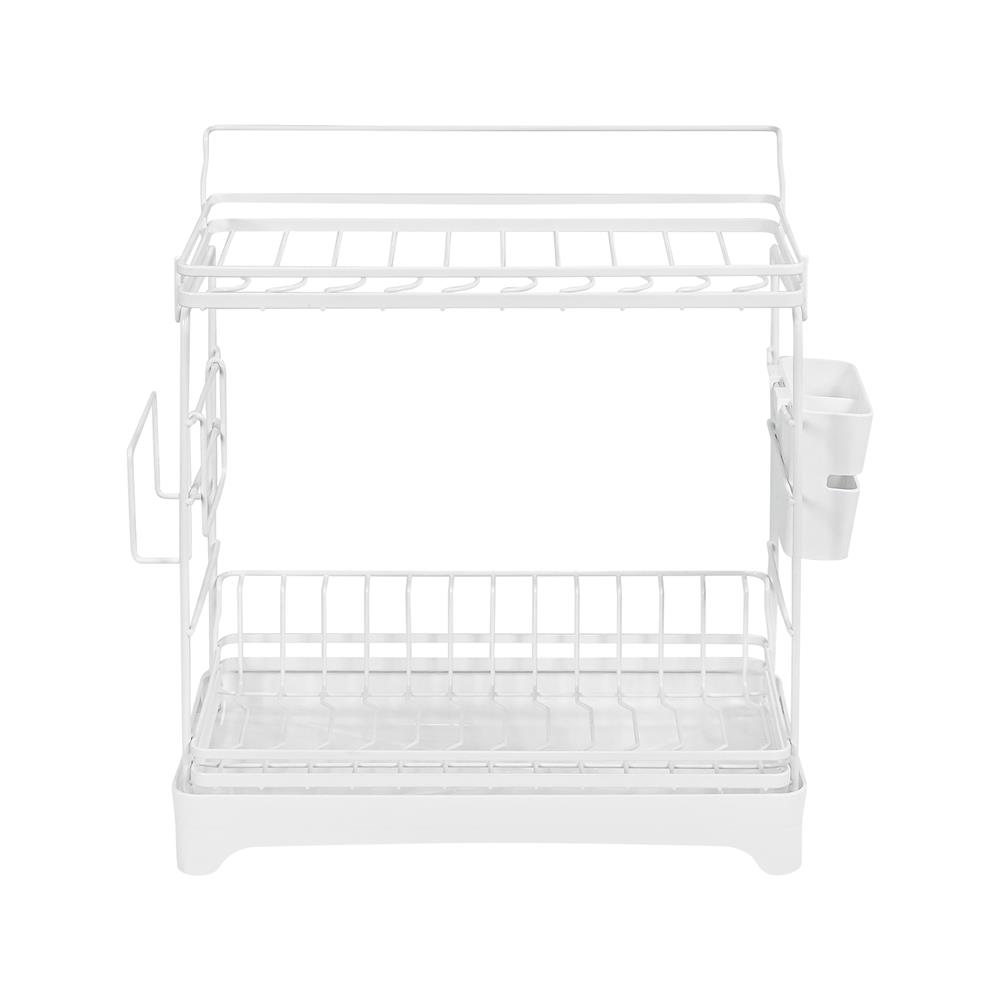 ชั้นคว่ำจาน 2 ชั้น KECH IDEAL SIZE S 39.5X23X35.5 ซม. สีขาว