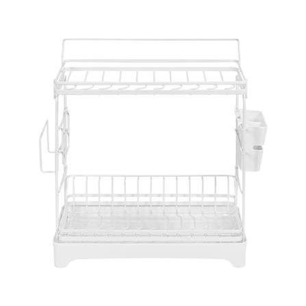 ชั้นคว่ำจาน 2 ชั้น KECH IDEAL SIZE S 39.5X23X35.5 ซม. สีขาว_2