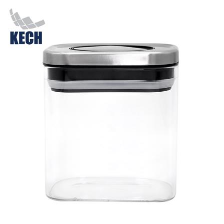 ขวดโหลแก้วฝากด KECH PURELY 0.7 ลิตร สีใส_0