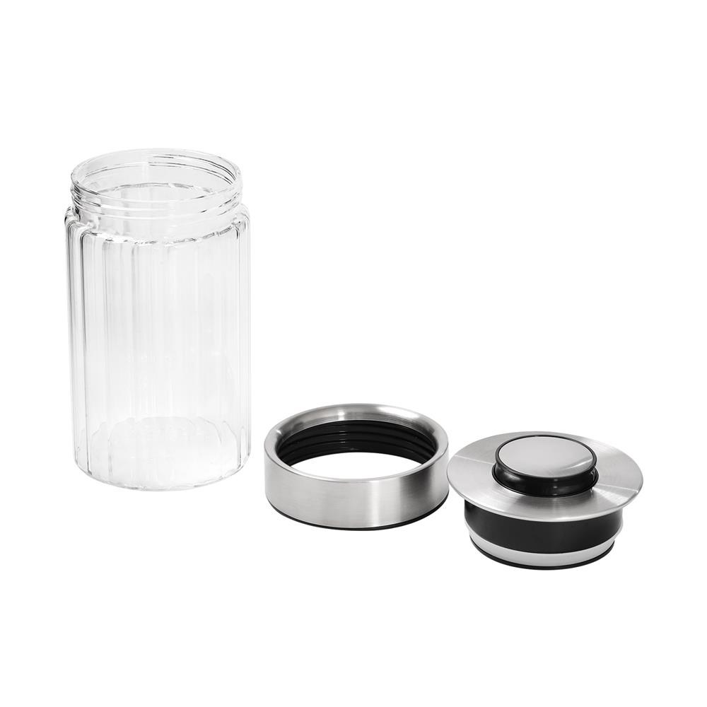 ขวดโหลแก้วฝากด KECH VENICE V2 0.95 ลิตร สีใส