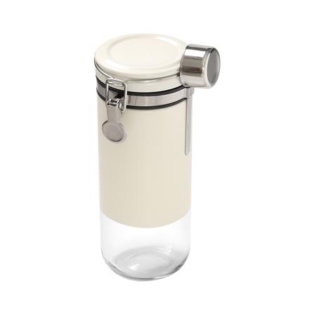 ขวดโหลแก้วฝาสปริง KECH CISTERN 0.95 ลิตร สีขาว_1