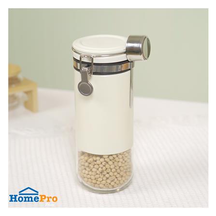 ขวดโหลแก้วฝาสปริง KECH CISTERN 0.95 ลิตร สีขาว_4