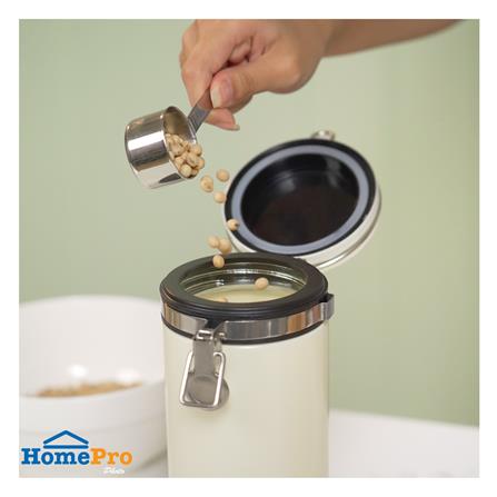 ขวดโหลแก้วฝาสปริง KECH CISTERN 0.95 ลิตร สีขาว_5