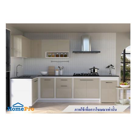 ตู้แขวนเดี่ยว CABIN HARIS 60x40 ซม. สีเบจ_4