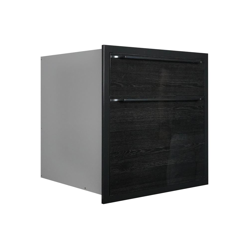 ตู้ลิ้นชัก KITZCHO LUCIDA 86x66 ซม. สี DARK OAK V.1