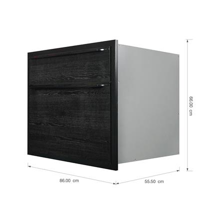 ตู้ลิ้นชัก KITZCHO LUCIDA 86x66 ซม. สี DARK OAK V.1_4