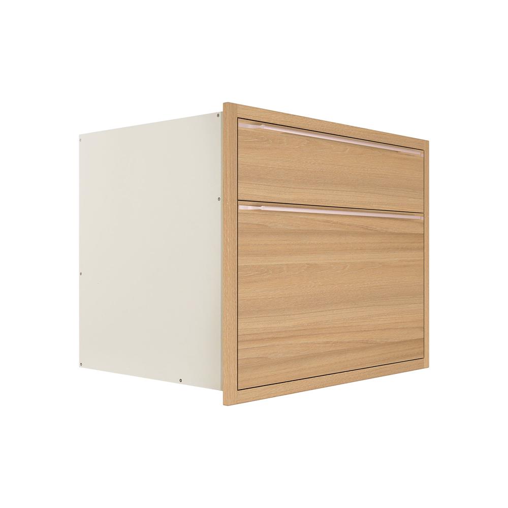 ตู้ลิ้นชัก KITZCHO LUCIDA 86x66 ซม. สี HONEY OAK V.1