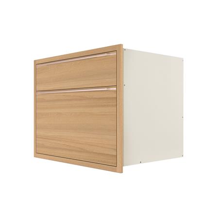 ตู้ลิ้นชัก KITZCHO LUCIDA 86x66 ซม. สี HONEY OAK V.1_1