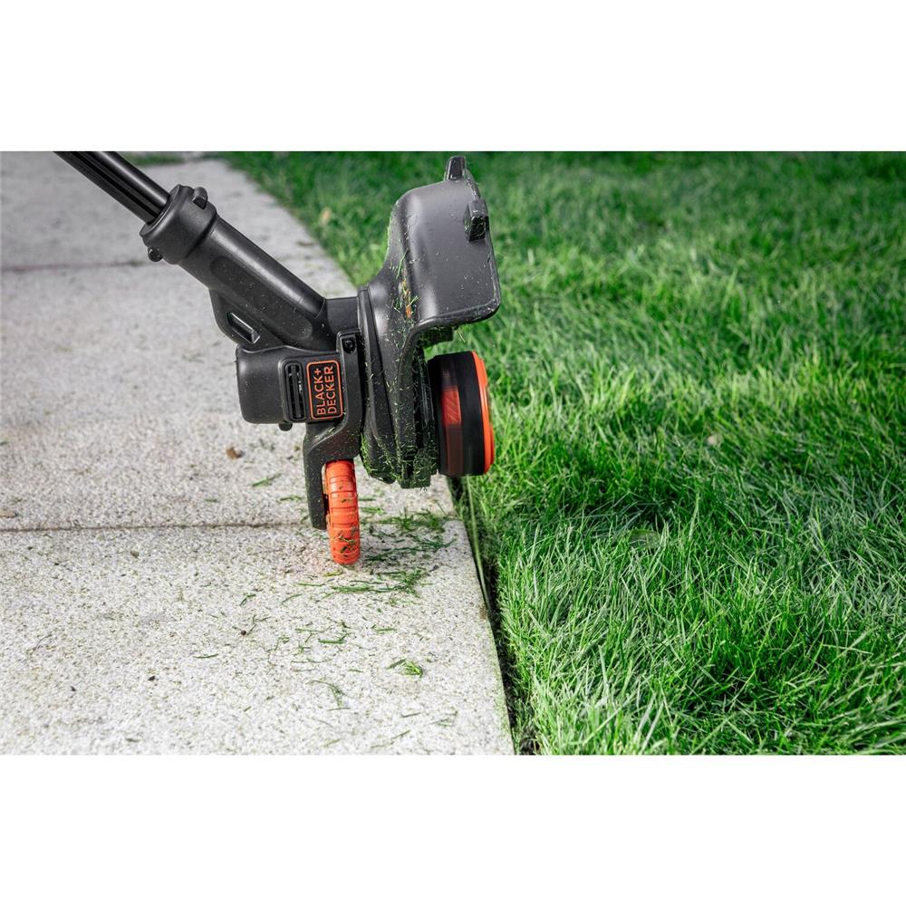 เครื่องเล็มหญ้าไร้สาย (พร้อมแบตเตอรี่) BLACK&DECKER BCBT1820D1-B1 18 โวลต์