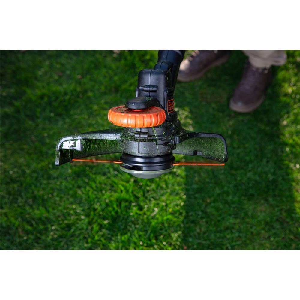 เครื่องเล็มหญ้าไร้สาย (พร้อมแบตเตอรี่) BLACK&DECKER BCBT1820D1-B1 18 โวลต์