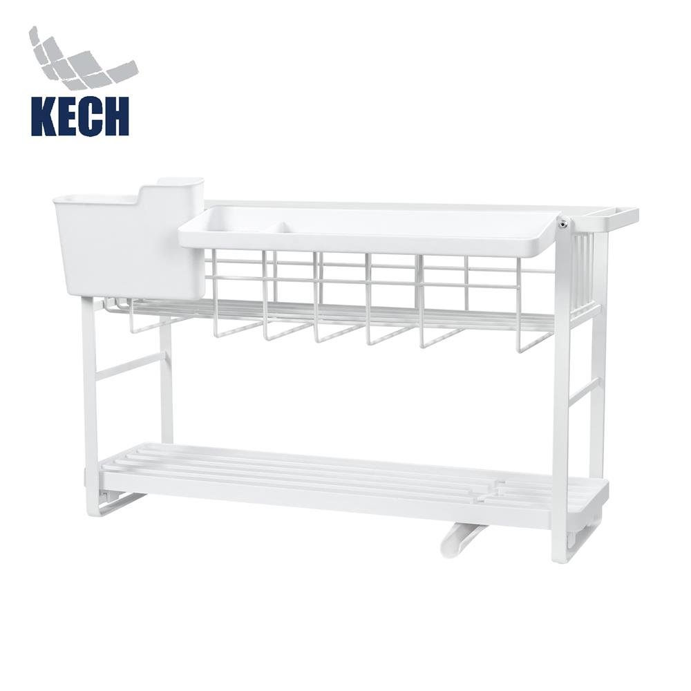 ชั้นคว่ำจานวางบนซิงค์ 2 ชั้น KECH IDEAL