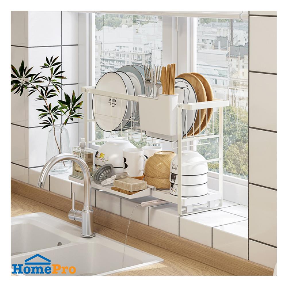 ชั้นคว่ำจานวางบนซิงค์ 2 ชั้น KECH IDEAL