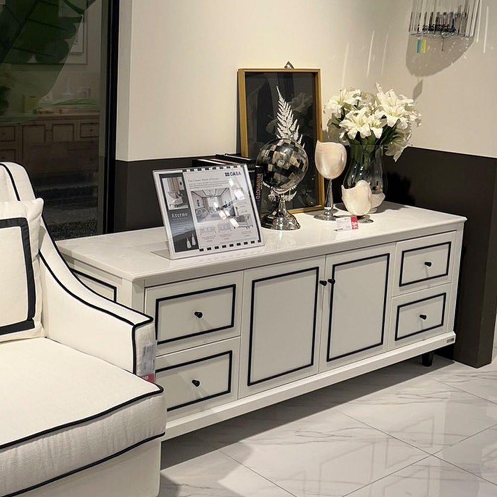 ตู้วางทีวี SB FURNITURE ETERNO 19220927 150 ซม. สีขาว