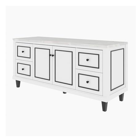 ตู้วางทีวี SB FURNITURE ETERNO 19220927 150 ซม. สีขาว_1