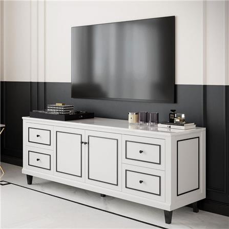 ตู้วางทีวี SB FURNITURE ETERNO 19220927 150 ซม. สีขาว_3