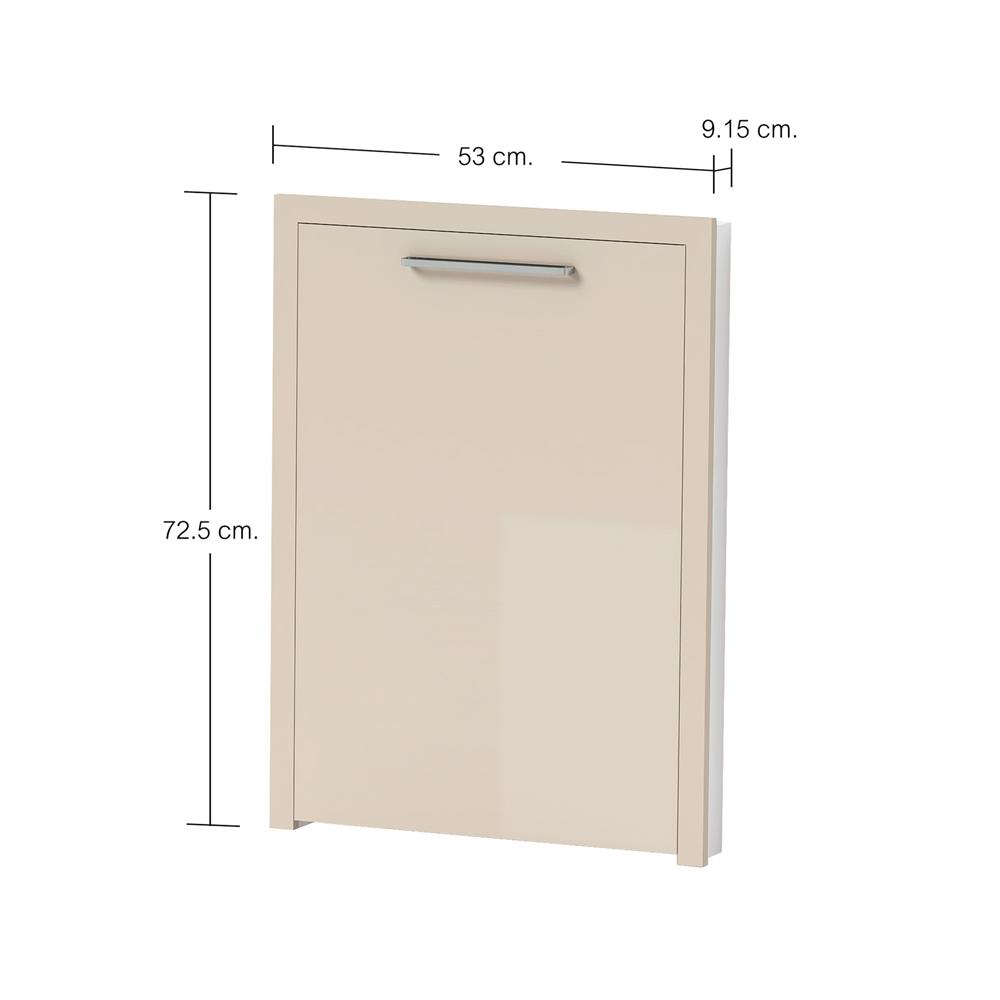 บานถังแก๊ส CABIN HARIS 53x73 ซม. สี BEIGE