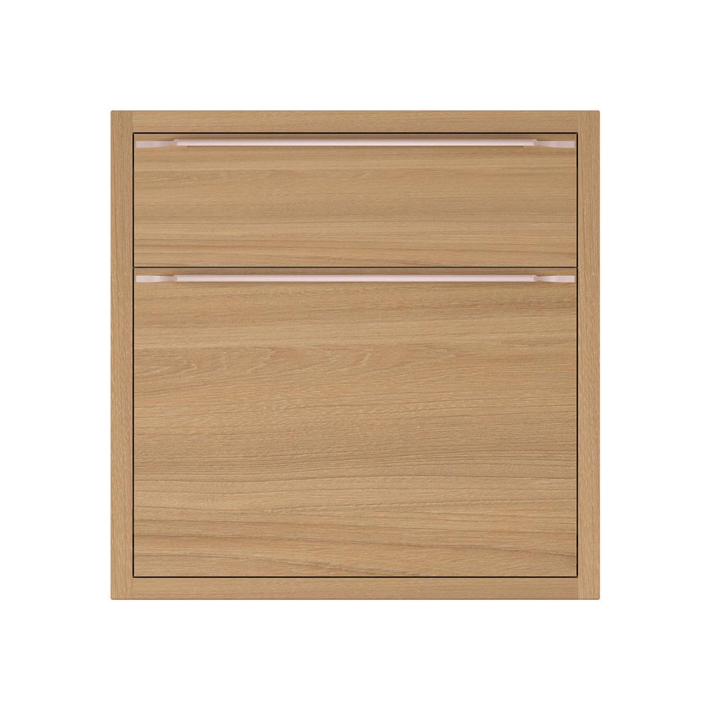 ตู้ลิ้นชัก KITZCHO LUCIDA 66x66 ซม. สี HONEY OAK V.1