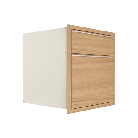 ตู้ลิ้นชัก KITZCHO LUCIDA 66x66 ซม. สี HONEY OAK V.1_2