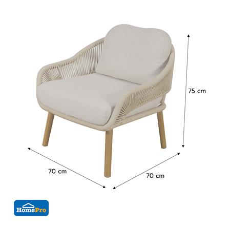 ชุดโซฟาสนาม 4 ที่นั่ง BENETTA BENEDICT สีเบจ_8