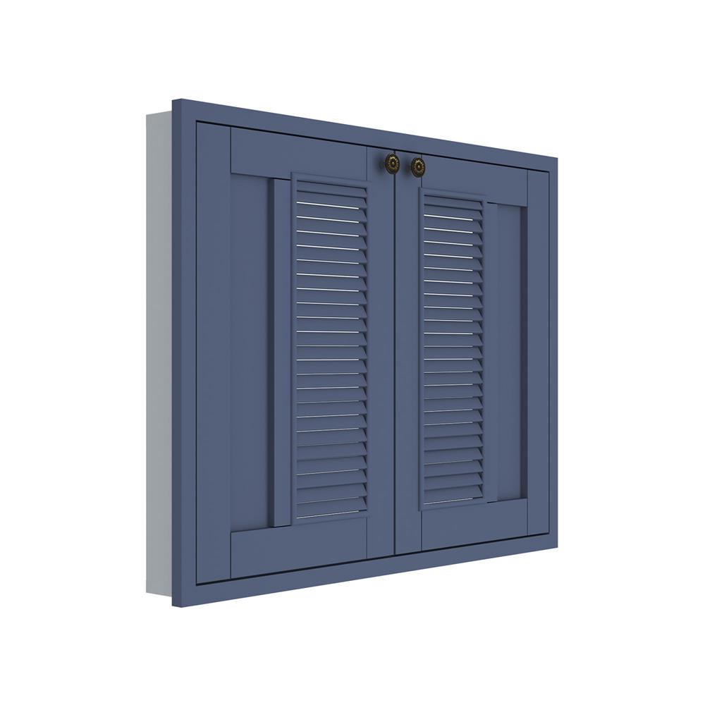 บานซิงค์คู่เกล็ดผสม KITZCHO ZOUL 86x66 ซม. สี KRAM