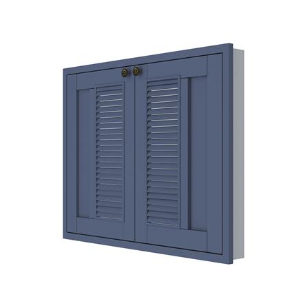 บานซิงค์คู่เกล็ดผสม KITZCHO ZOUL 86x66 ซม. สี KRAM_1