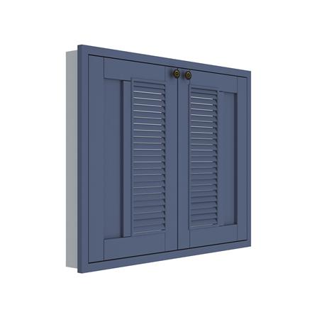 บานซิงค์คู่เกล็ดผสม KITZCHO ZOUL 86x66 ซม. สี KRAM_2