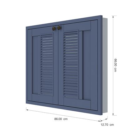 บานซิงค์คู่เกล็ดผสม KITZCHO ZOUL 86x66 ซม. สี KRAM_4