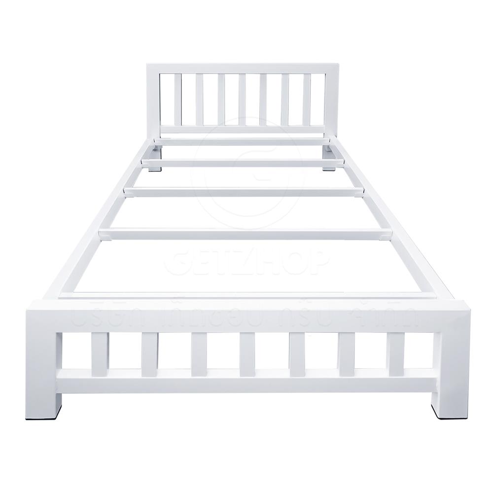 เตียงเหล็ก 3.5 ฟุต THAIBULL SST032-105 สีขาว