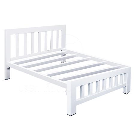 เตียงเหล็ก 3.5 ฟุต THAIBULL SST032-105 สีขาว_2