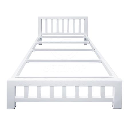 เตียงเหล็ก 3.5 ฟุต THAIBULL SST032-105 สีขาว_3