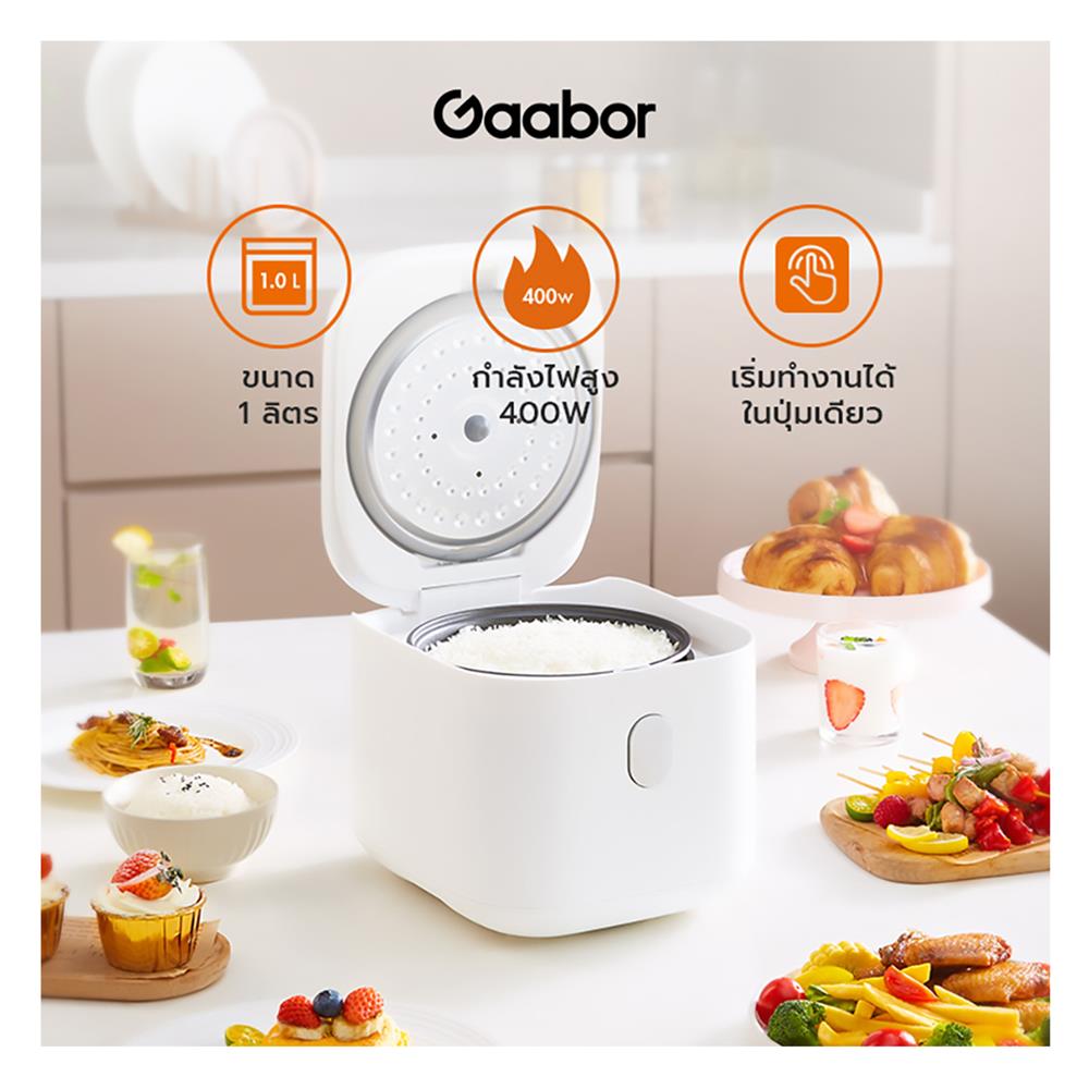 หม้อหุงข้าว DIGITAL GAABOR GR-S25D 1 ลิตร