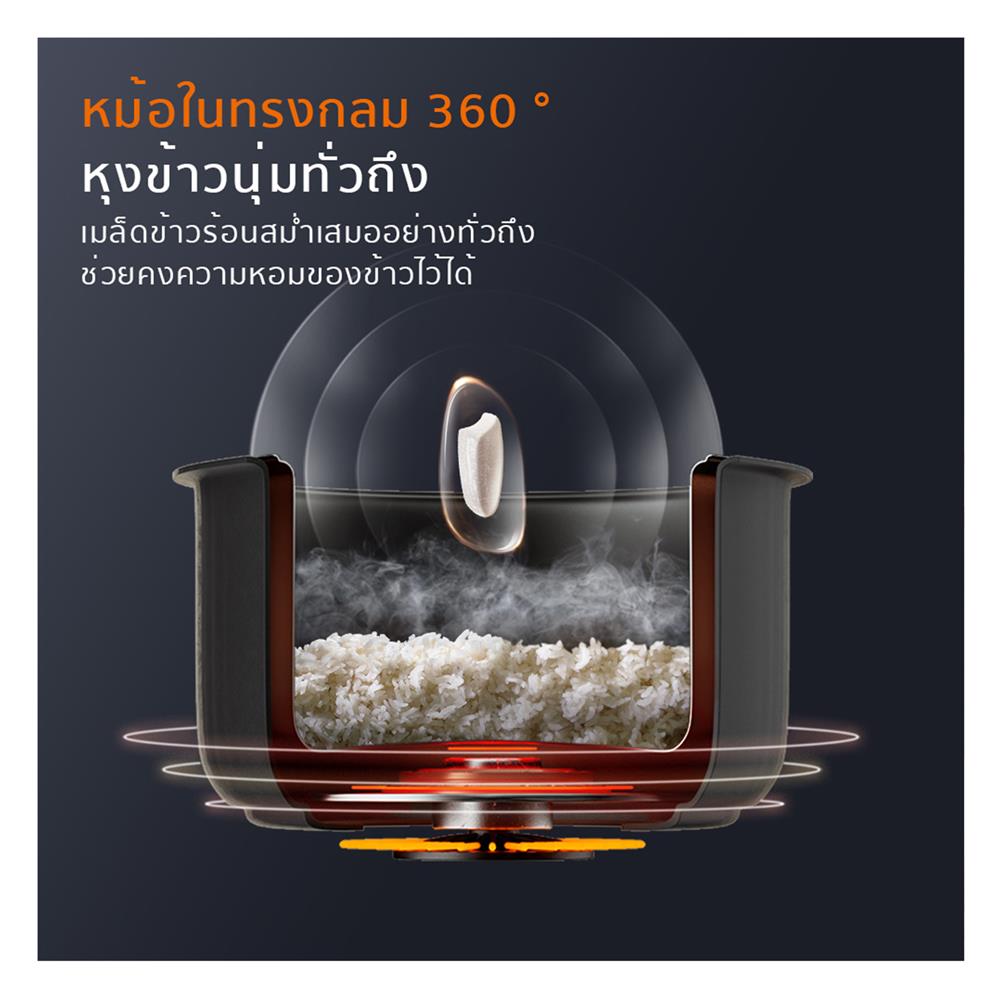 หม้อหุงข้าว DIGITAL GAABOR GR-S50D 1.8 ลิตร