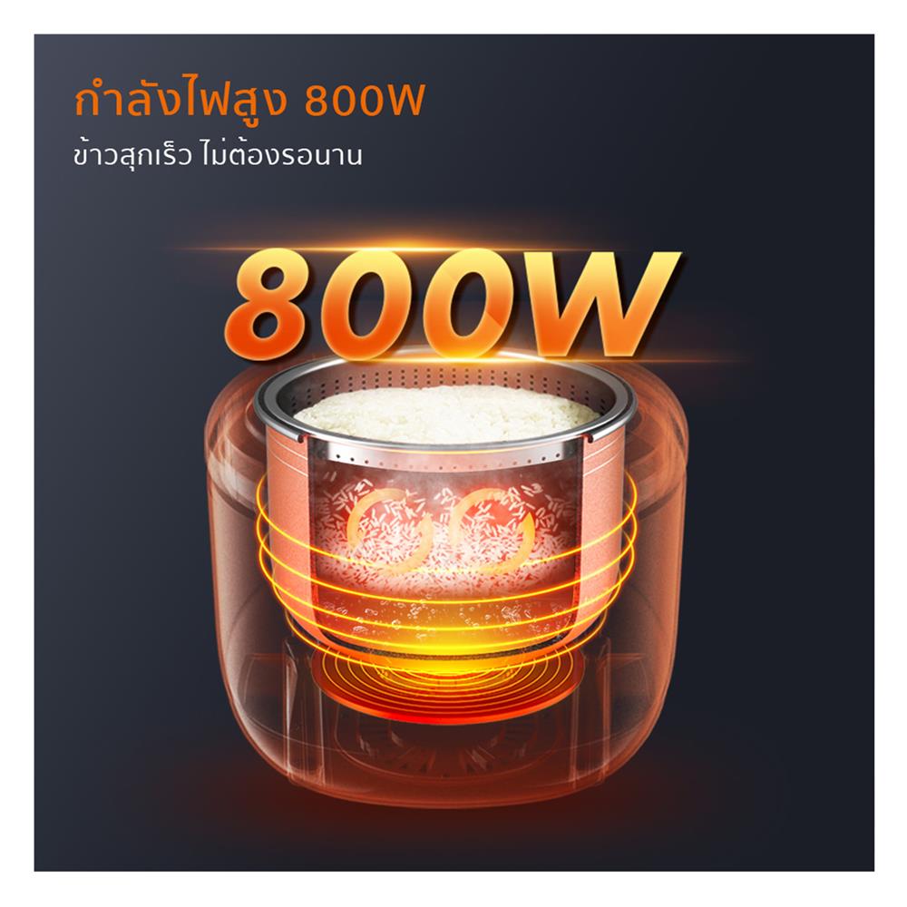 หม้อหุงข้าว DIGITAL GAABOR GR-S50D 1.8 ลิตร