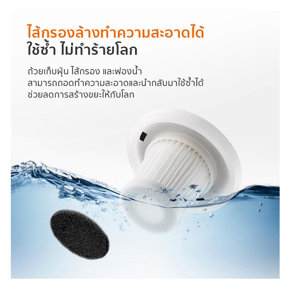 เครื่องดูดฝุ่นแบบด้าม GAABOR VCW14M-BE01A สีดำ