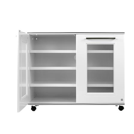 ตู้วางรองเท้า 4 ชั้น KING ZERCONPLUS 90 ซม. สีขาว_1