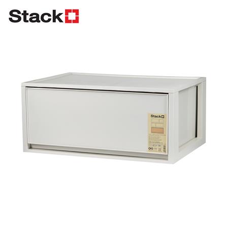 กล่องลิ้นชัก STACKO CIRCULAR SIZE XL 53.5x36.5x23.5 ซม. สีเทา_0