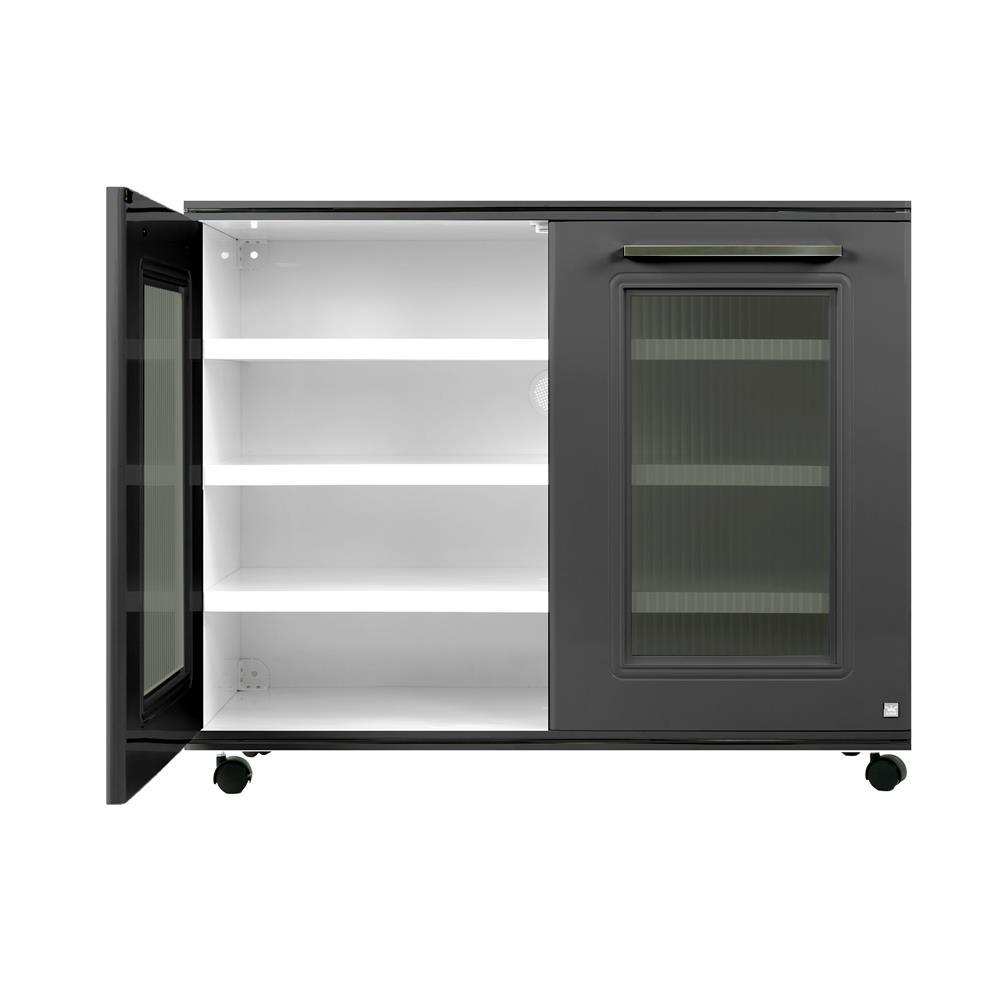 ตู้วางรองเท้า 4 ชั้น KING ZERCONPLUS 90 ซม. สีเอิร์ลเกรย์