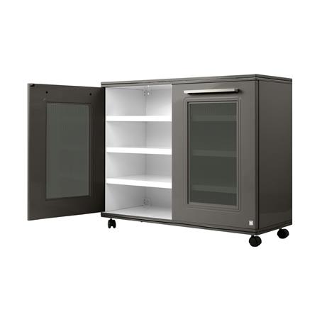 ตู้วางรองเท้า 4 ชั้น KING ZERCONPLUS 90 ซม. สีเอิร์ลเกรย์_2