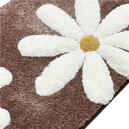 พรม HOME LIVING STYLE DAISY 45X120 ซม. สีน้ำตาล_2