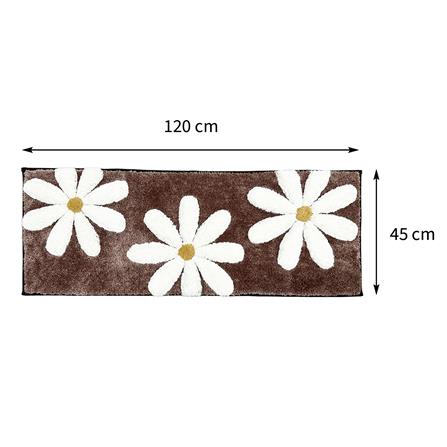 พรม HOME LIVING STYLE DAISY 45X120 ซม. สีน้ำตาล_8