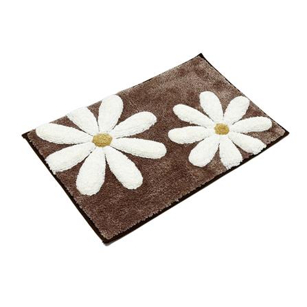 พรม HOME LIVING STYLE  DAISY 45X70 ซม. สีน้ำตาล_4