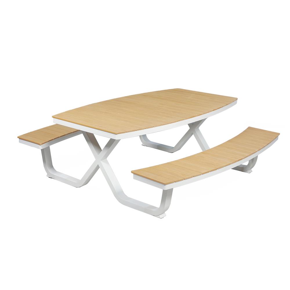 ชุดสนาม 6 ที่นั่ง BENETTA MIRALY สีขาว