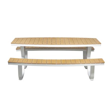 ชุดสนาม 6 ที่นั่ง BENETTA MIRALY สีขาว_1