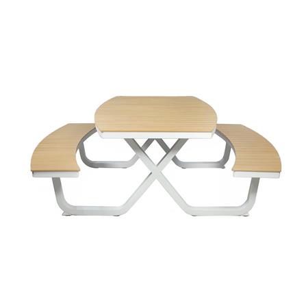 ชุดสนาม 6 ที่นั่ง BENETTA MIRALY สีขาว_2