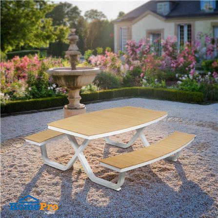 ชุดสนาม 6 ที่นั่ง BENETTA MIRALY สีขาว_5