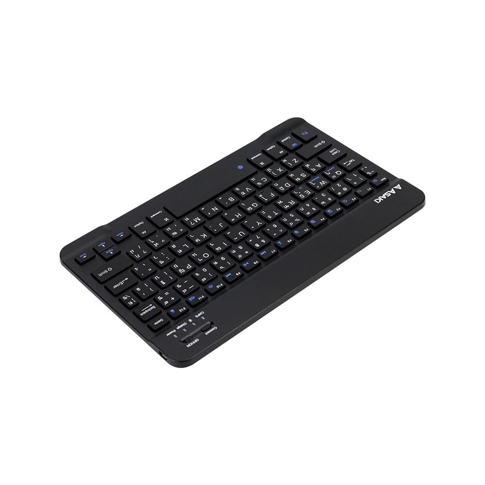 ชุดคีย์บอร์ดและเมาส์ไร้สาย ASAKI AKKB45 สีดำ