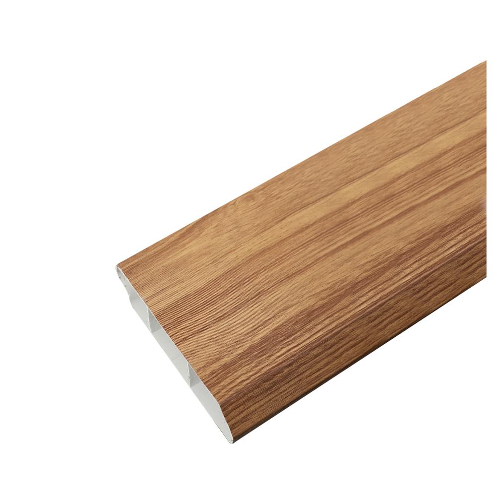 บัวพื้น UPVC HOFFEN 7.5X240X1.5 ซม. สีโอ๊ค