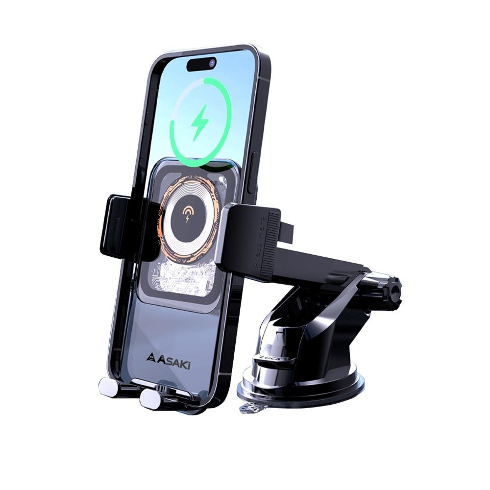 แท่นชาร์จไร้สาย 2IN1 ASAKI A-3207C