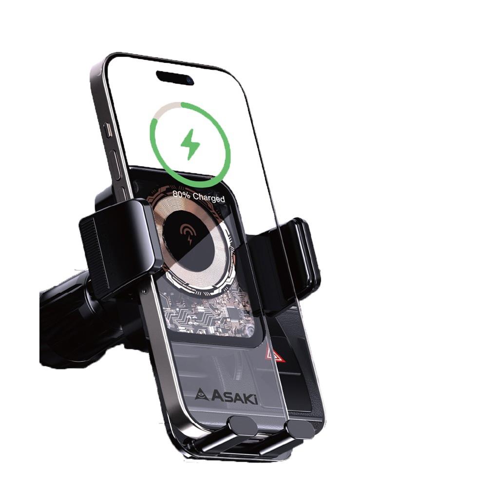 แท่นชาร์จไร้สาย 2IN1 ASAKI A-3207C